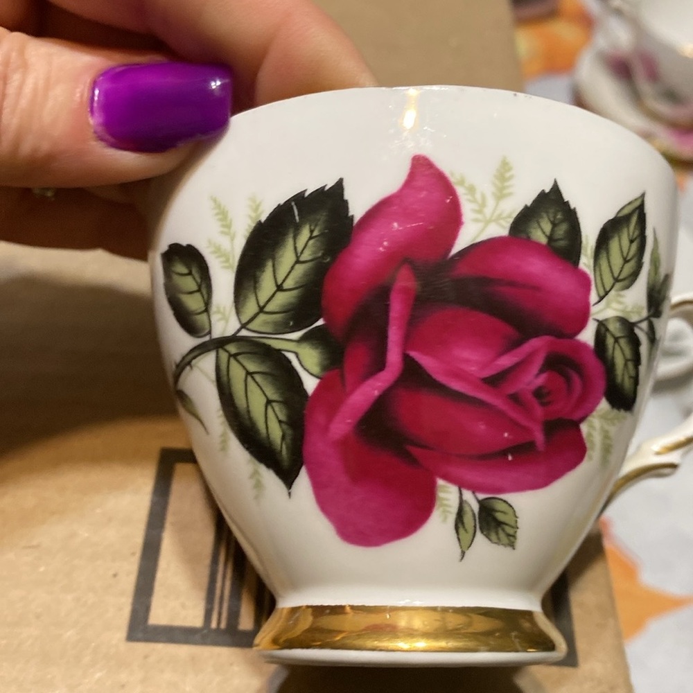 Colcough brand, bone china